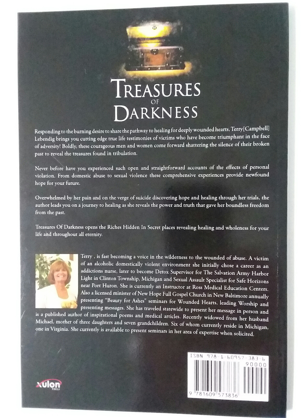 Treasures of Darkness – Terry Campbell Lebendig (softcover) Christian, Recovery