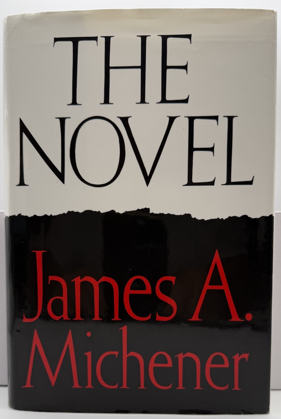 James A Michener The Novel First Edition 1991 Hardcover w/ Dust Jacket Excellent