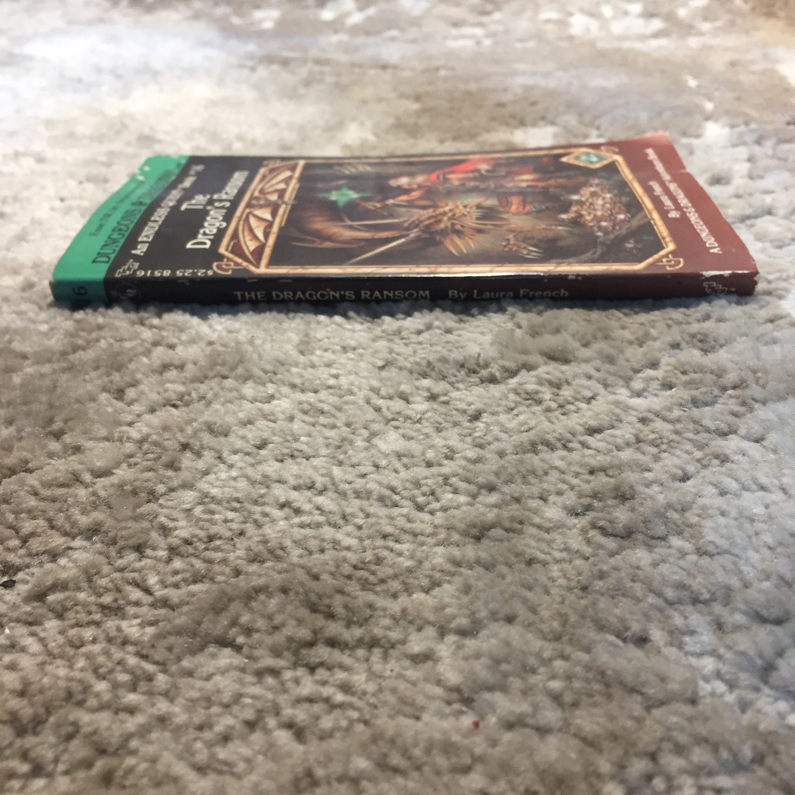 The Dragon’s Ransom Laura French Endless Quest #16 1984 TSR Dungeons And Dragons