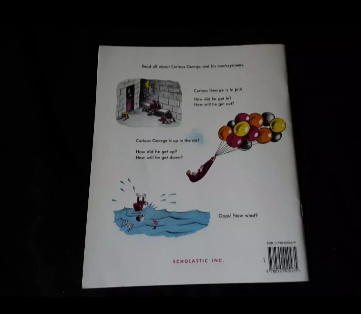 3 Curious George Paper back Books. Slightly used. 2 *24 pages & 1*48 pages Books