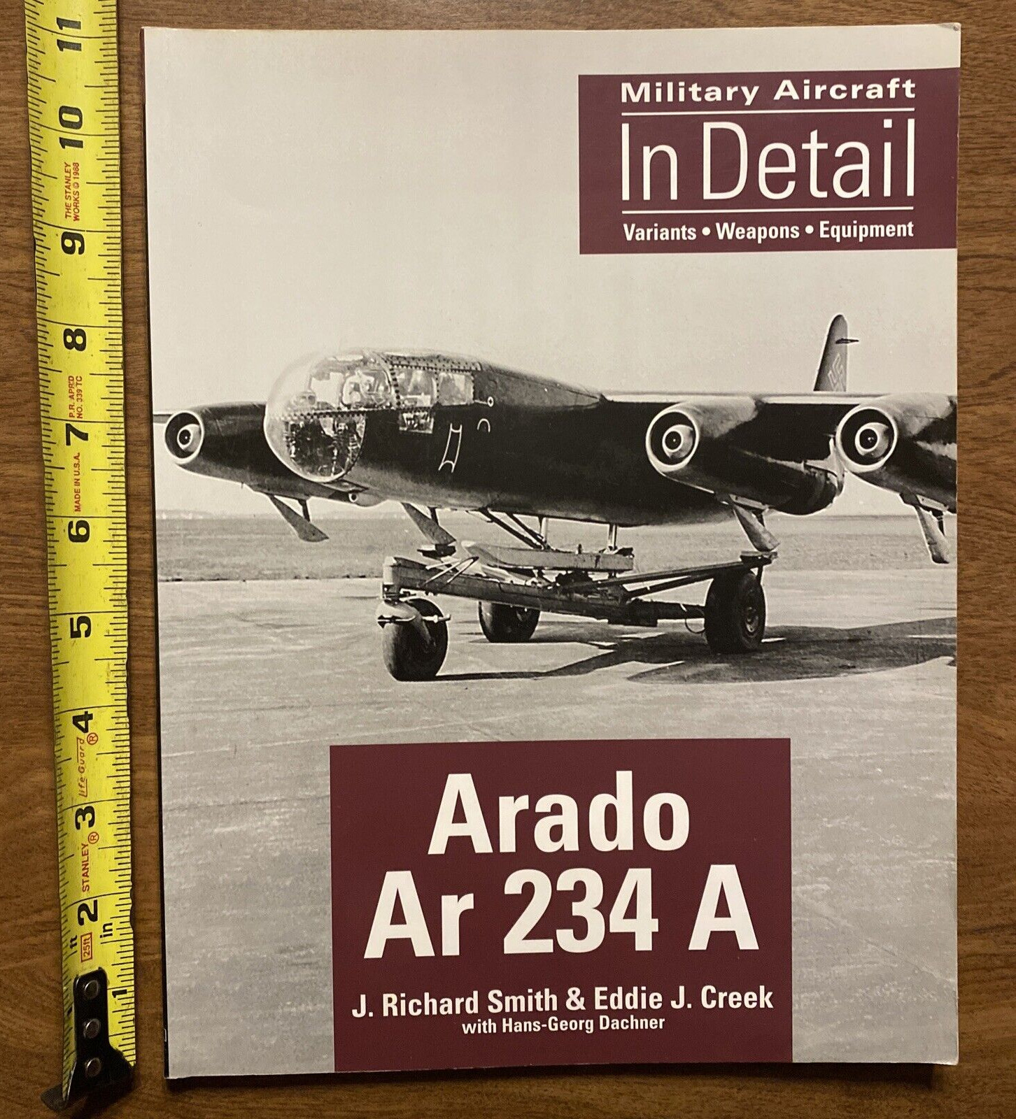 Military Aircraft In Detail Arado Ar 234 A by J. R. Smith E. J. Creek 2006 Book