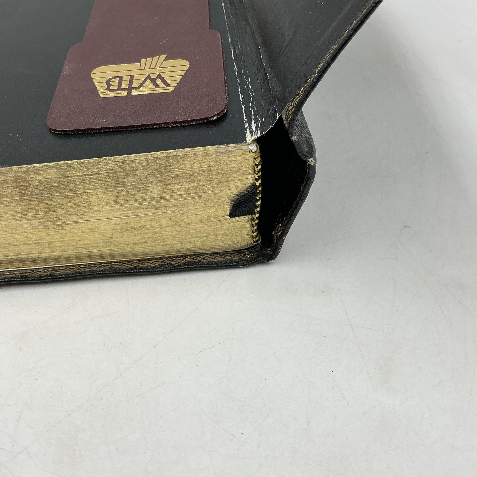 Vintage Holy Bible The Open Bible NKJV Expanded Edition Thomas Nelson Leather