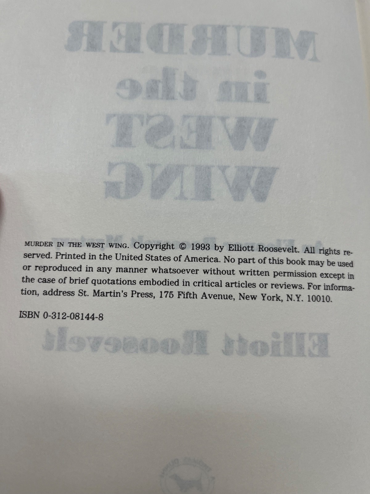 Elliott Roosevelt Lot of 4 (See Photos for Titles)