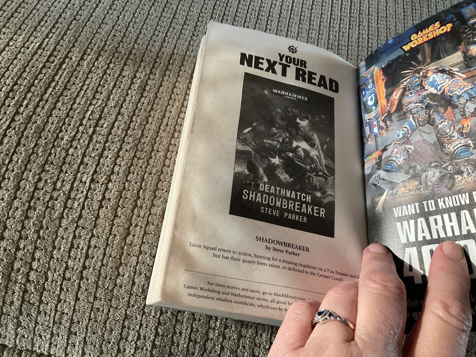 Warhammer 40k: Spear of the Emperor by Aaron Dembski-Bowden, TPB 2019