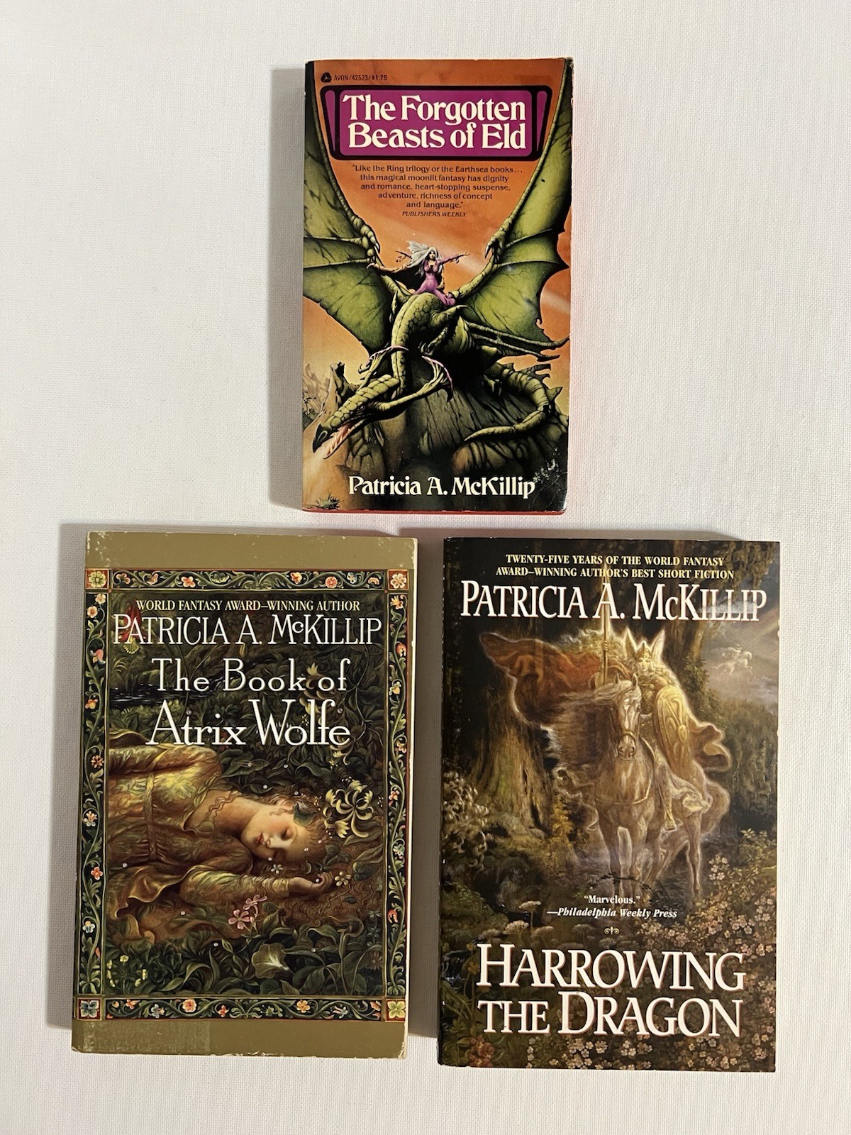 Romantic Fantasy Lot Patricia A McKillip Sheri S Tepper Judith Tarr Stardust