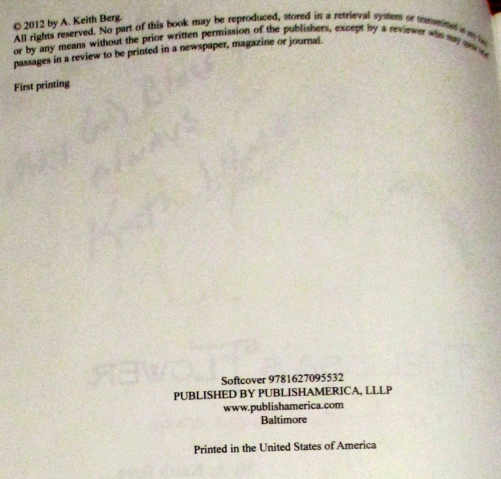 2012 Melissa s Flower “A Grandma Laura Story” SIGNED First Printing 18 Pages