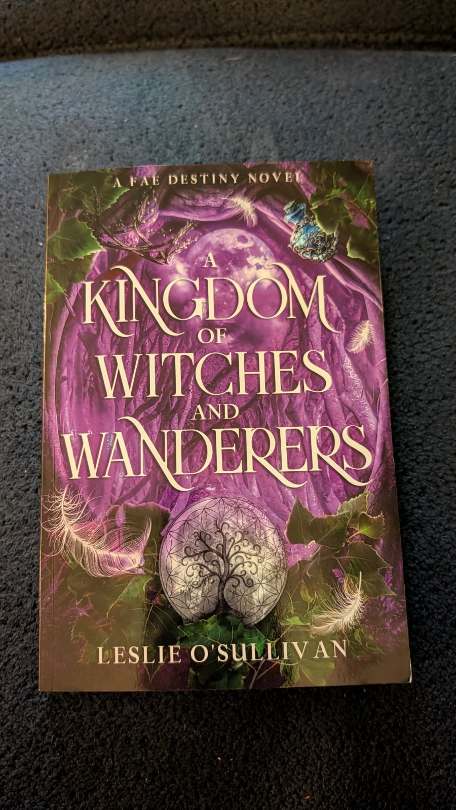 A Kingdom Of Witches And Wanders Leslie O’Sullivan Signed Sprayed Edge New