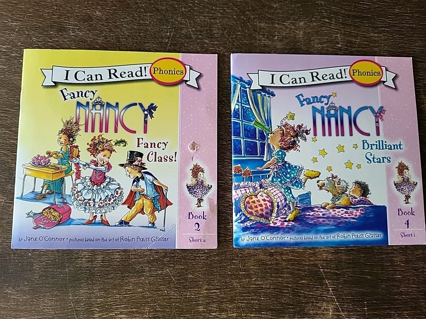 Set Of 9 Fancy Nancy I Can Read Phonics Books