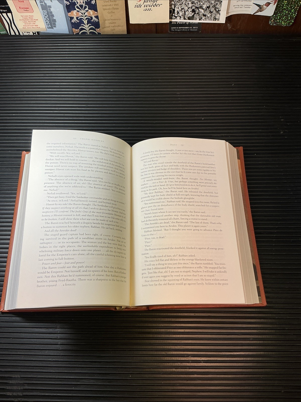 Dune Frank Herbert Deluxe Hardcover ACE Special Edition Leather / Gold Gilt Nice