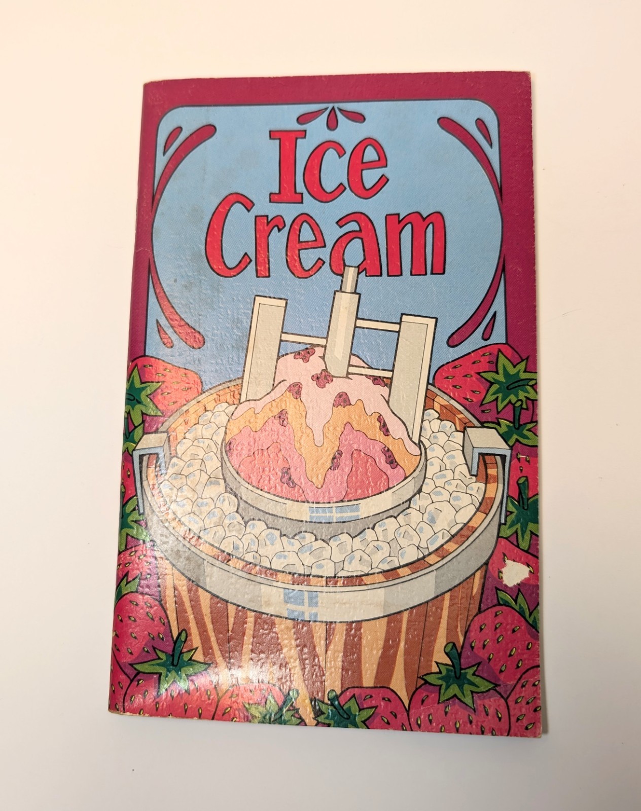 Ice Cream by Irena Chalmers, 1974, Potpourri Press HTF Vintage Cookbook