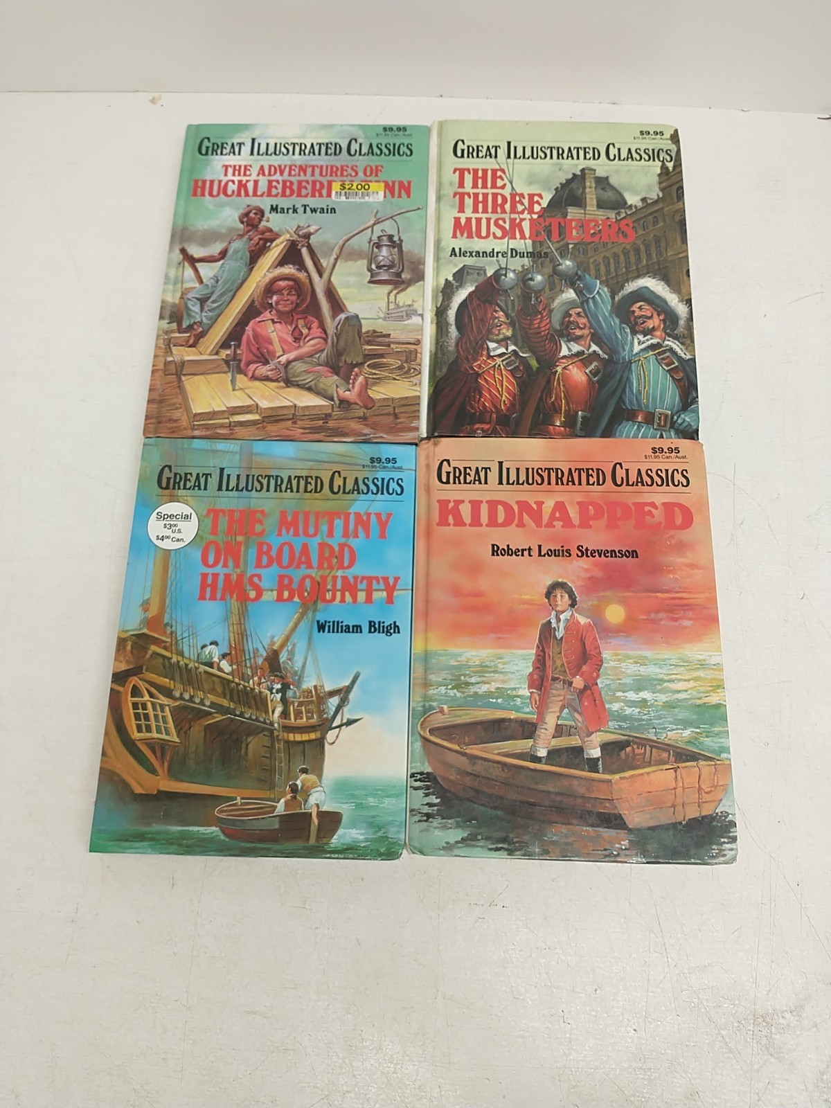 Great Illustrated Classics Series Lot of 32 Baronet Books No Duplicates