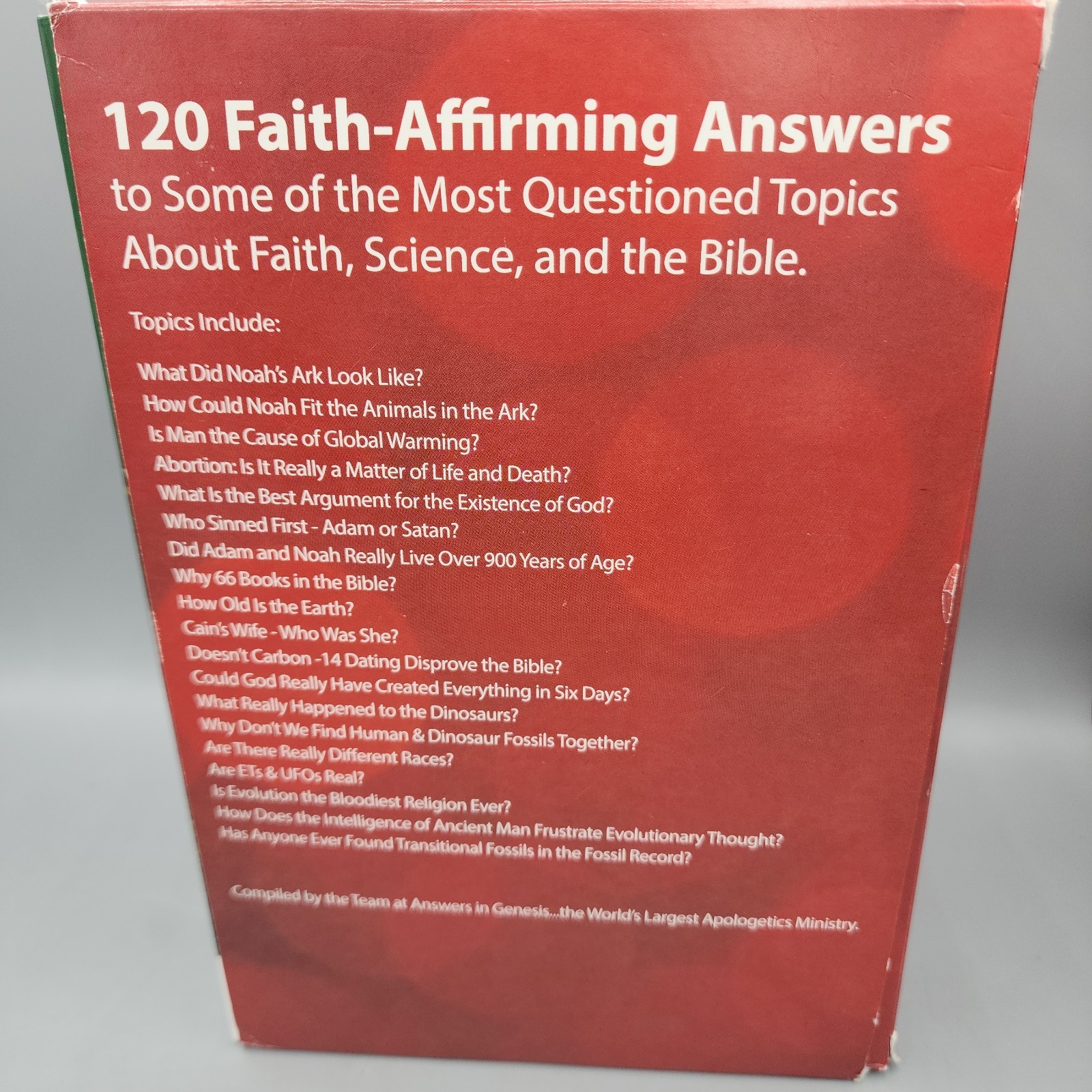 The New Answers Book Set Volumes 1 to 4 Box Set by Ken Ham Good