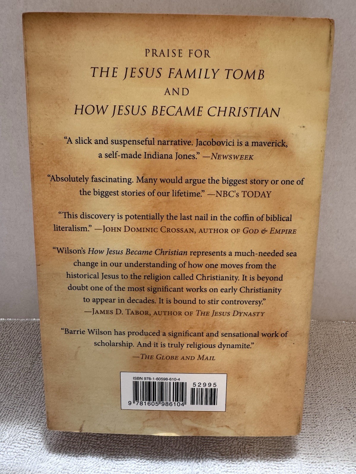 The Lost Gospel: Decoding the Ancient Text-Jesus’ Marriage to Mary-Barrie Wilson