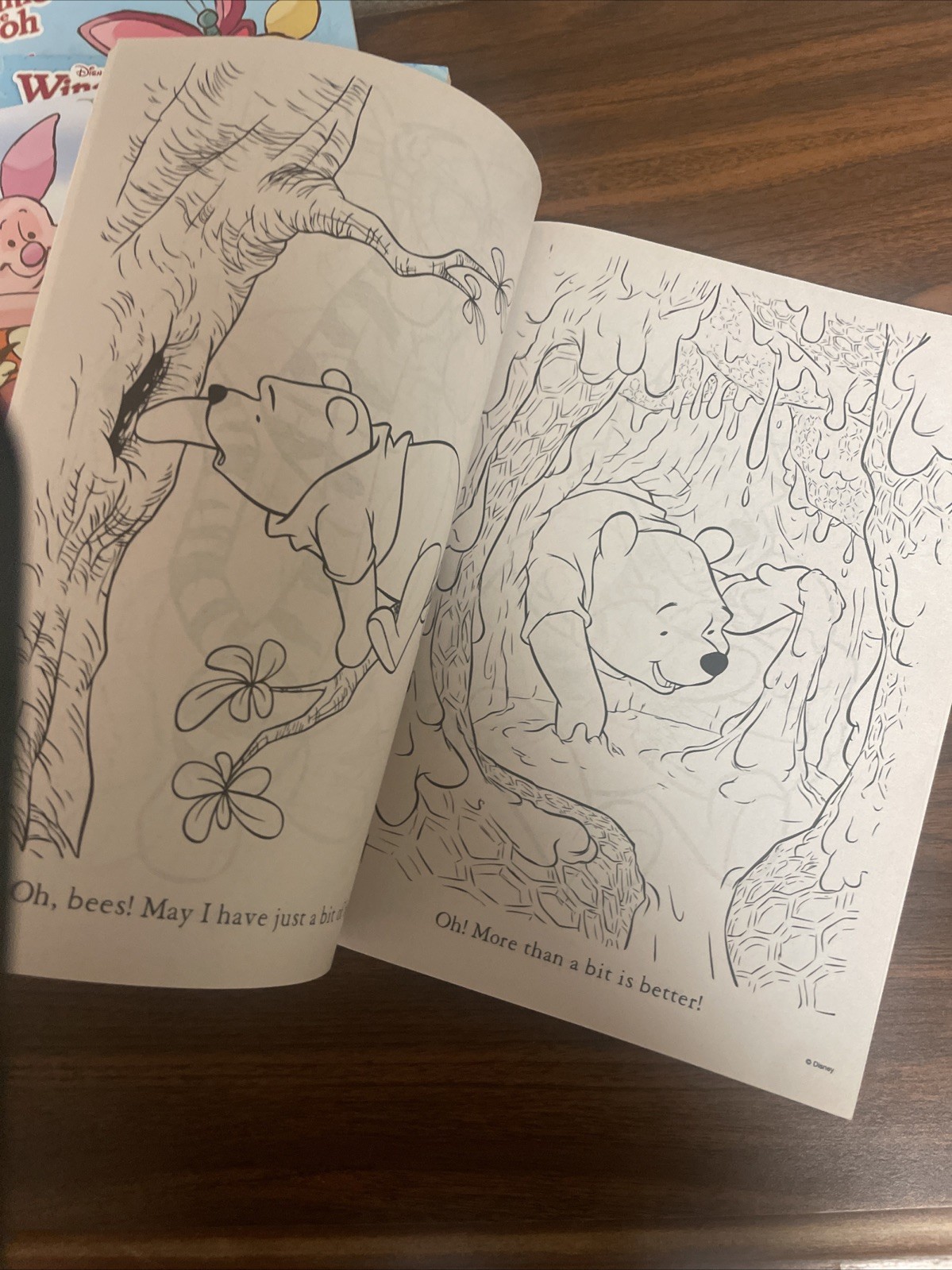 HUGE Winnie The Pooh Bear Disney Coloring Book 10 Lot Friends Are Fun New