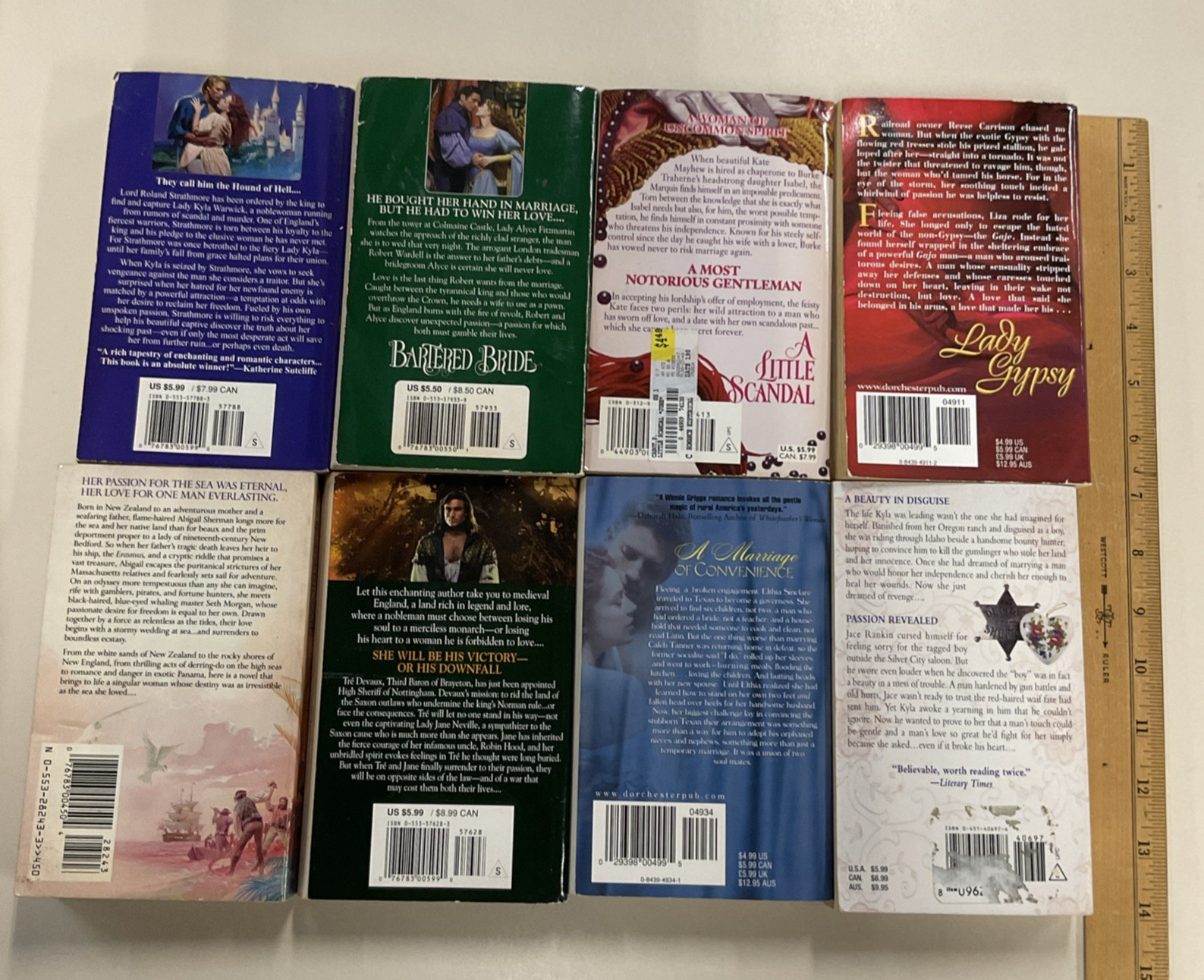 Historical Romance PB Lot of 23 Variety of Authors and Titles