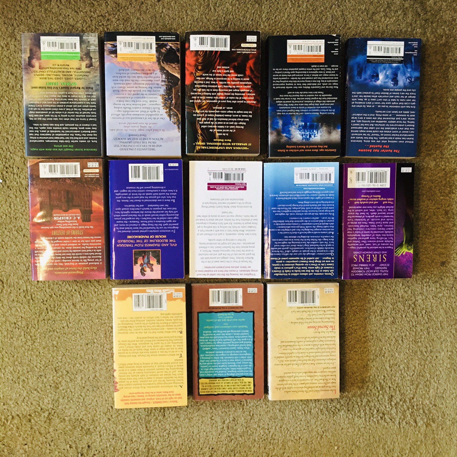 Lot 13 Vintage Fantasy YA Novels Stout Strauss Richards Ronald Crispin Jones New