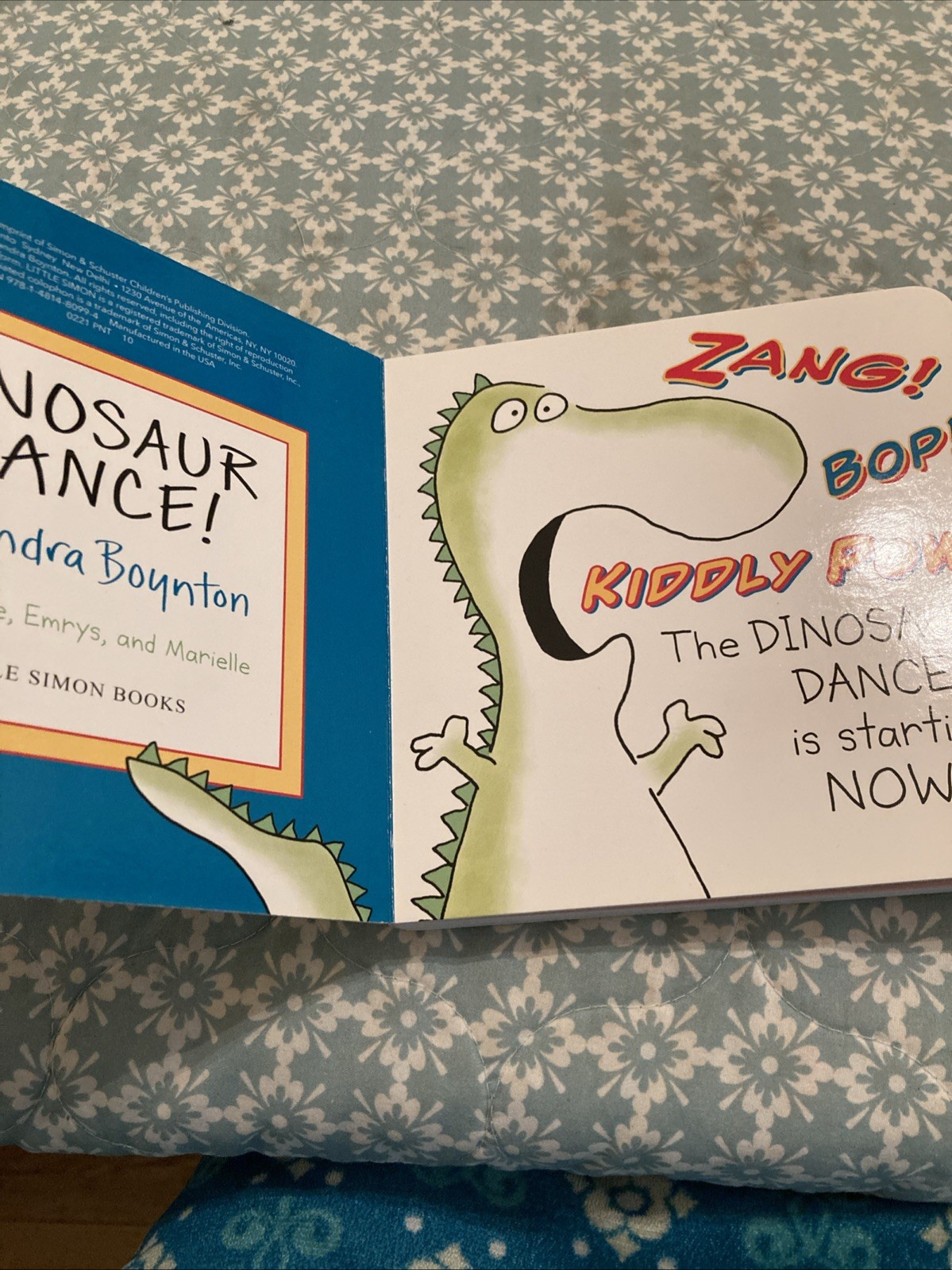 Dinosaur Dance! by Sandra Boynton (2016, Children’s Board Books)