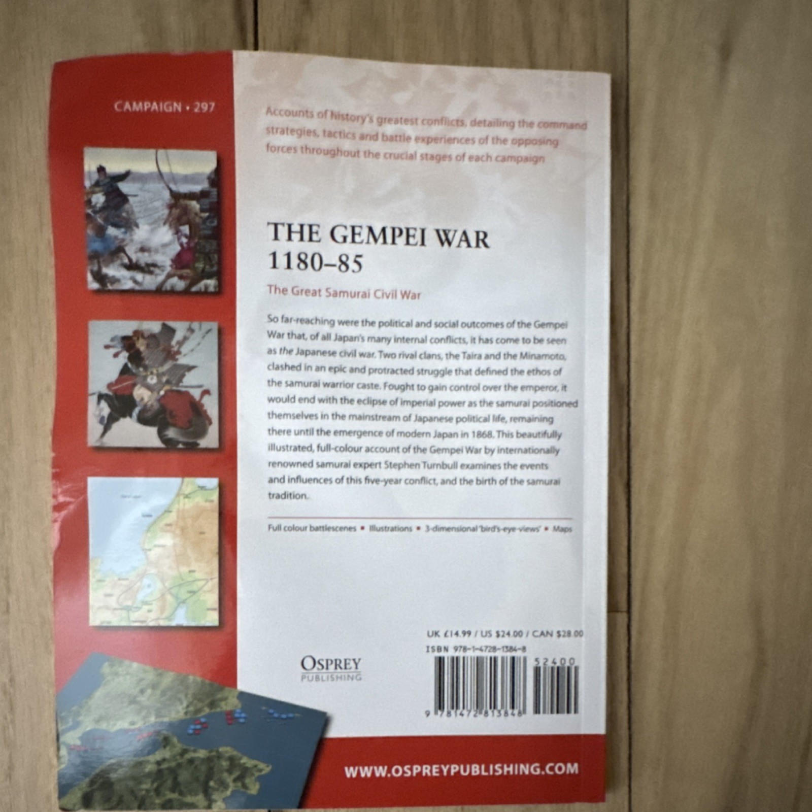Gempei War 1180-85 by Stephen Turnbull Paperback History English