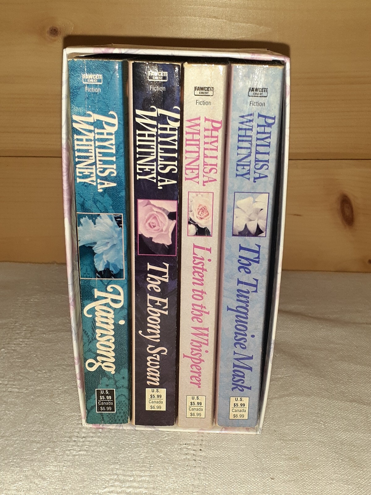 Phyllis A Whitney Boxed Set Of 4 MM Paperbacks Listen to the Whisperer