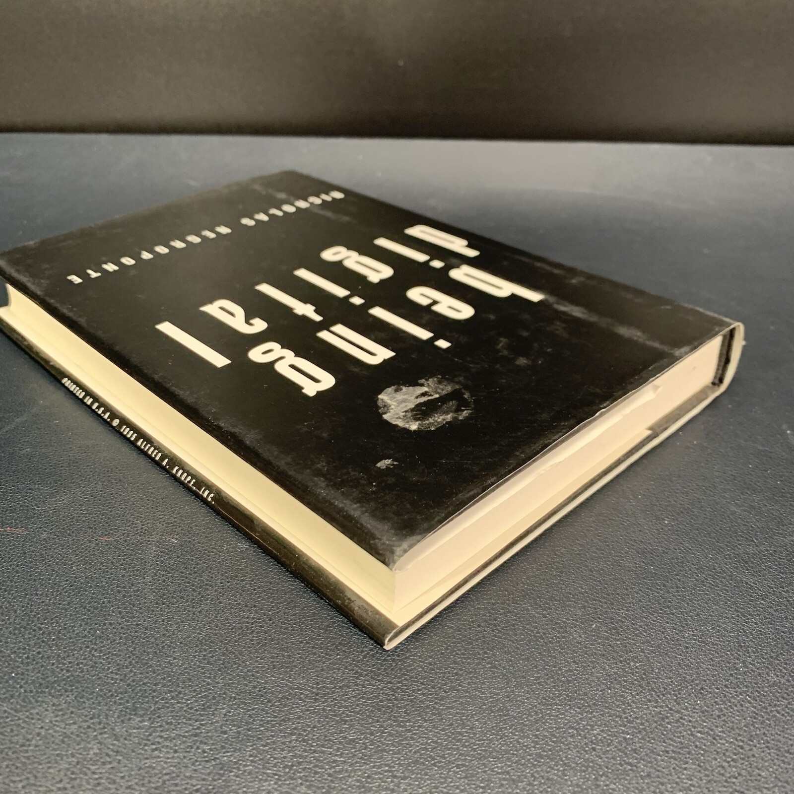 BEING DIGITAL by Nicholas Negroponte – 1st Edition Hard Cover DJ 1995. C6