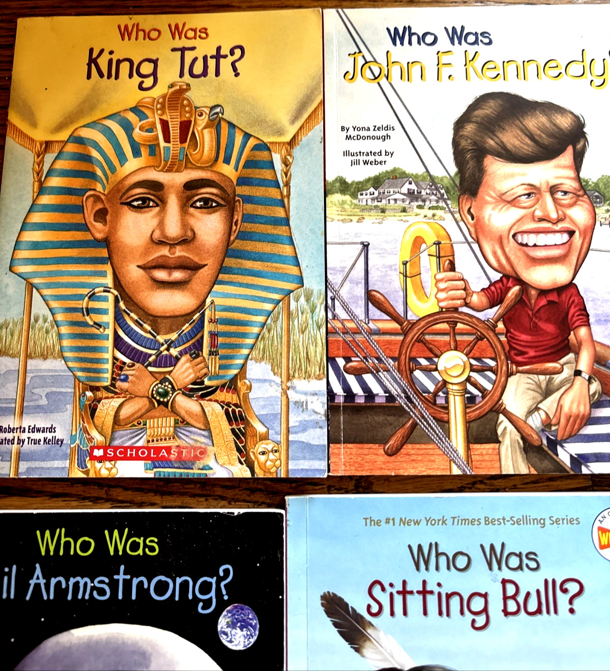 Lot of 50 Who Was / What Was / Where Is Books Biography History Homeschool Paper