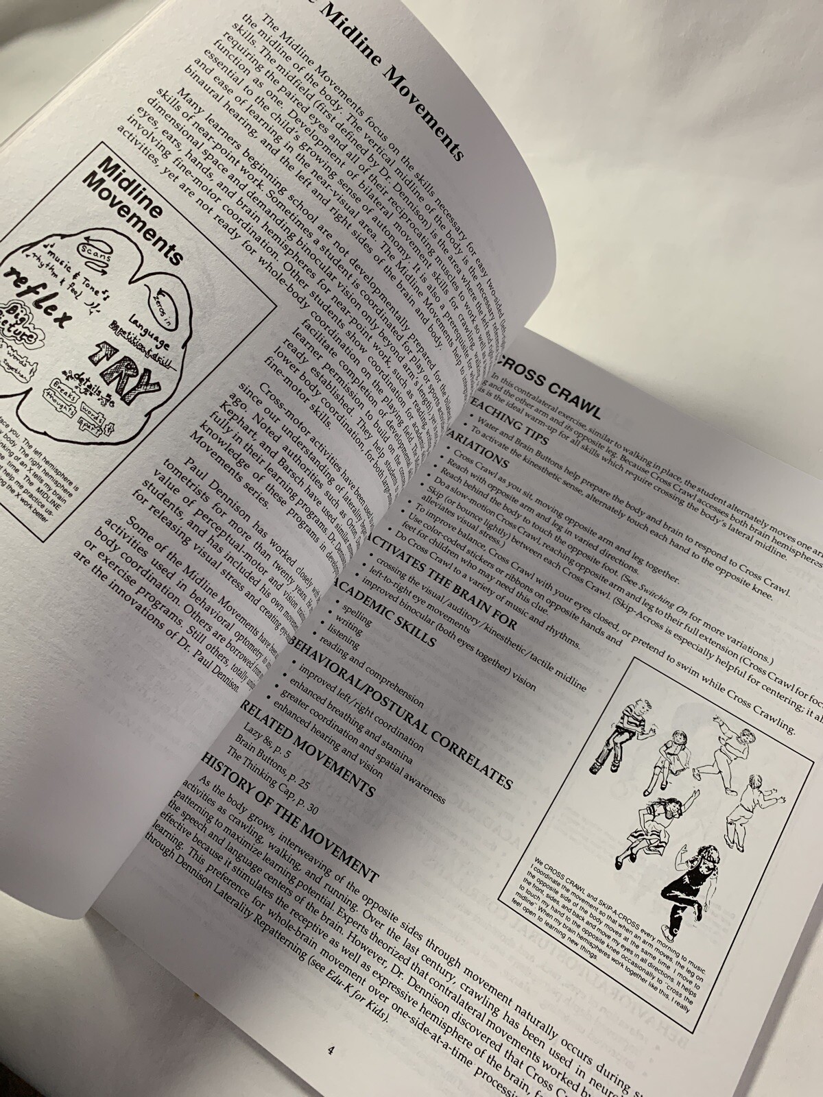 BRAIN GYM – Paul and Gail Dennison – TEACHERS EDITION REVISED 1994