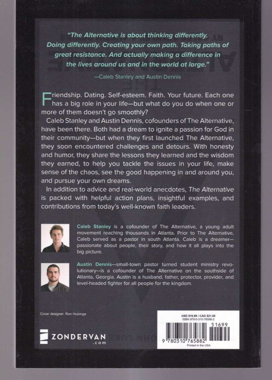 THE ALTERNATIVE: By Caleb Stanley and Austin Dennis (2019 Trade Paperback){V4}