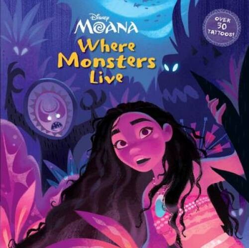 Where Monsters Live (Disney Moana) (Pictureback(R)) – Paperback – GOOD