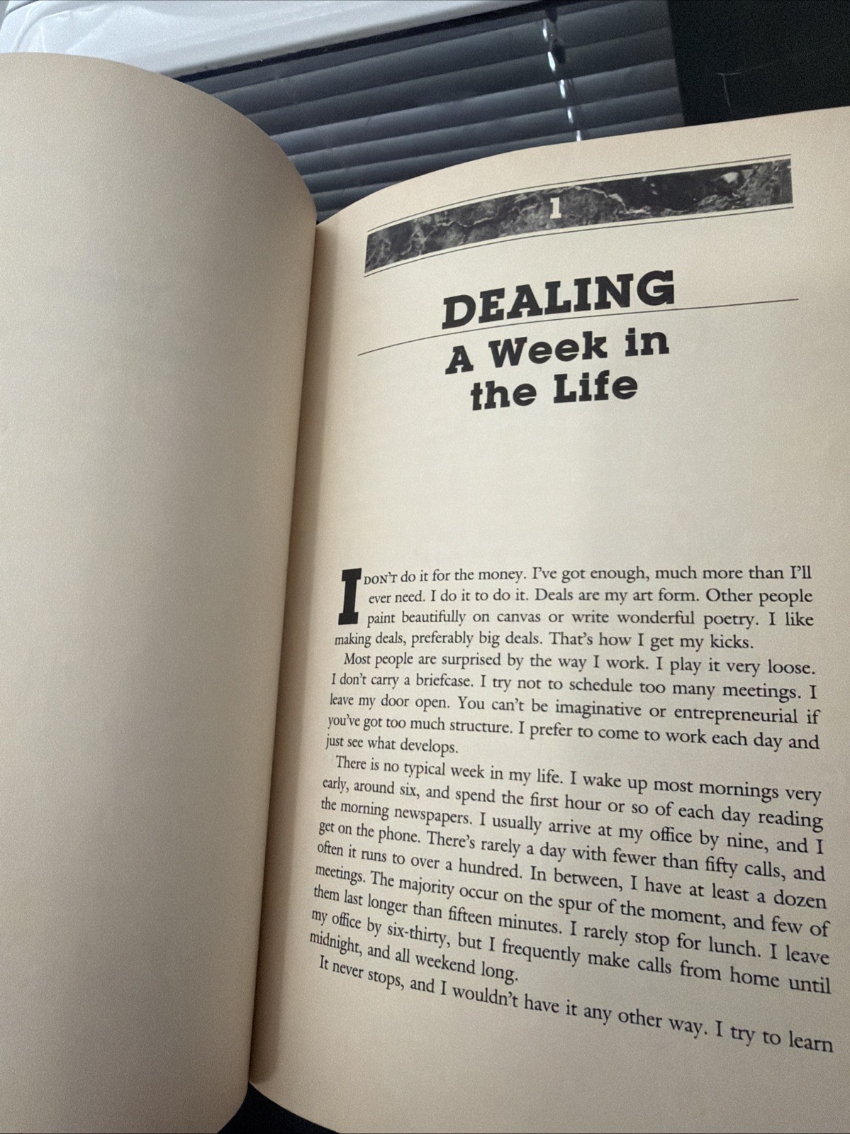 Trump The Art of the Deal Hardcover 1987 Donald J. Trump Tony Schwartz HC