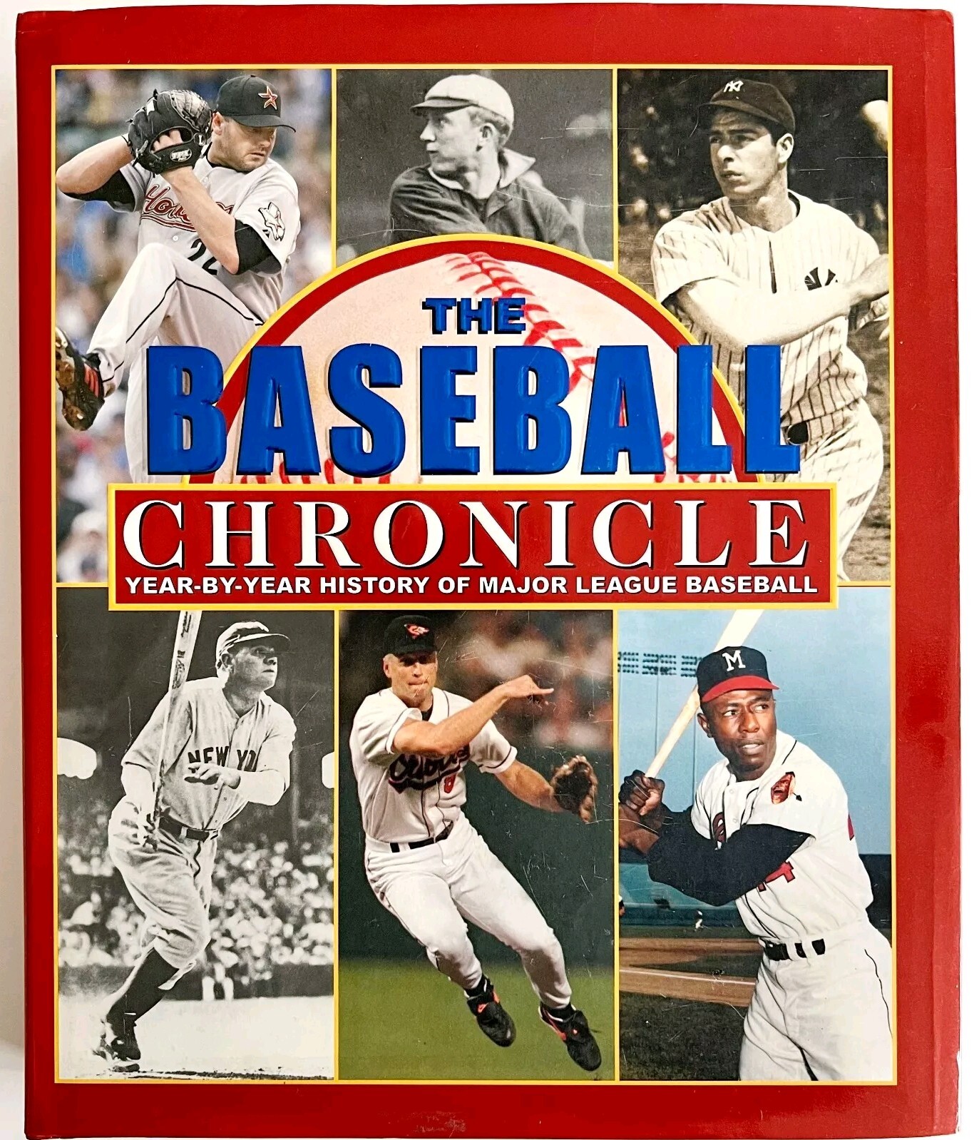 2007 Baseball Chronicle 1st Edition Sports History HC w/Dust Jacket MLB BKBX10