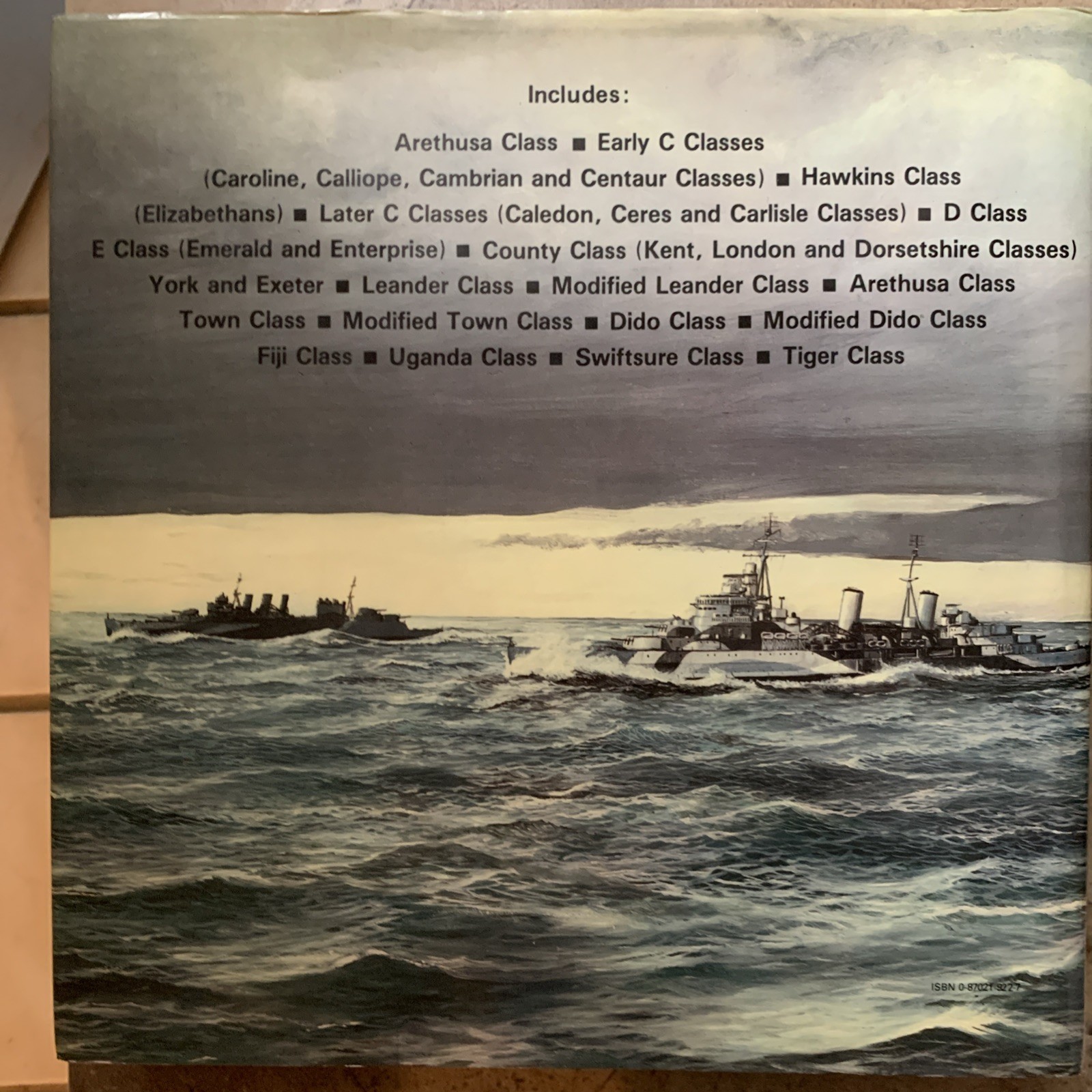 British Cruisers of World War Two – Raven & Roberts – 1980 – Hardcover