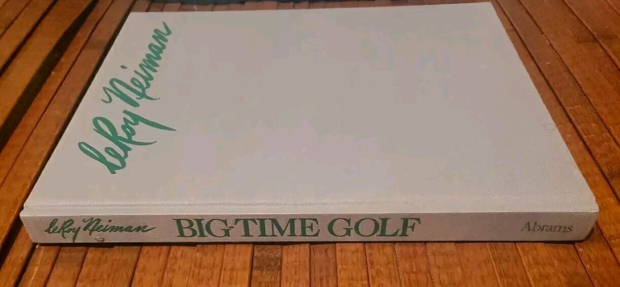 Leroy Neiman Signed Big Time Golf Art 193 Prints 170 Full Color Famous Golfers