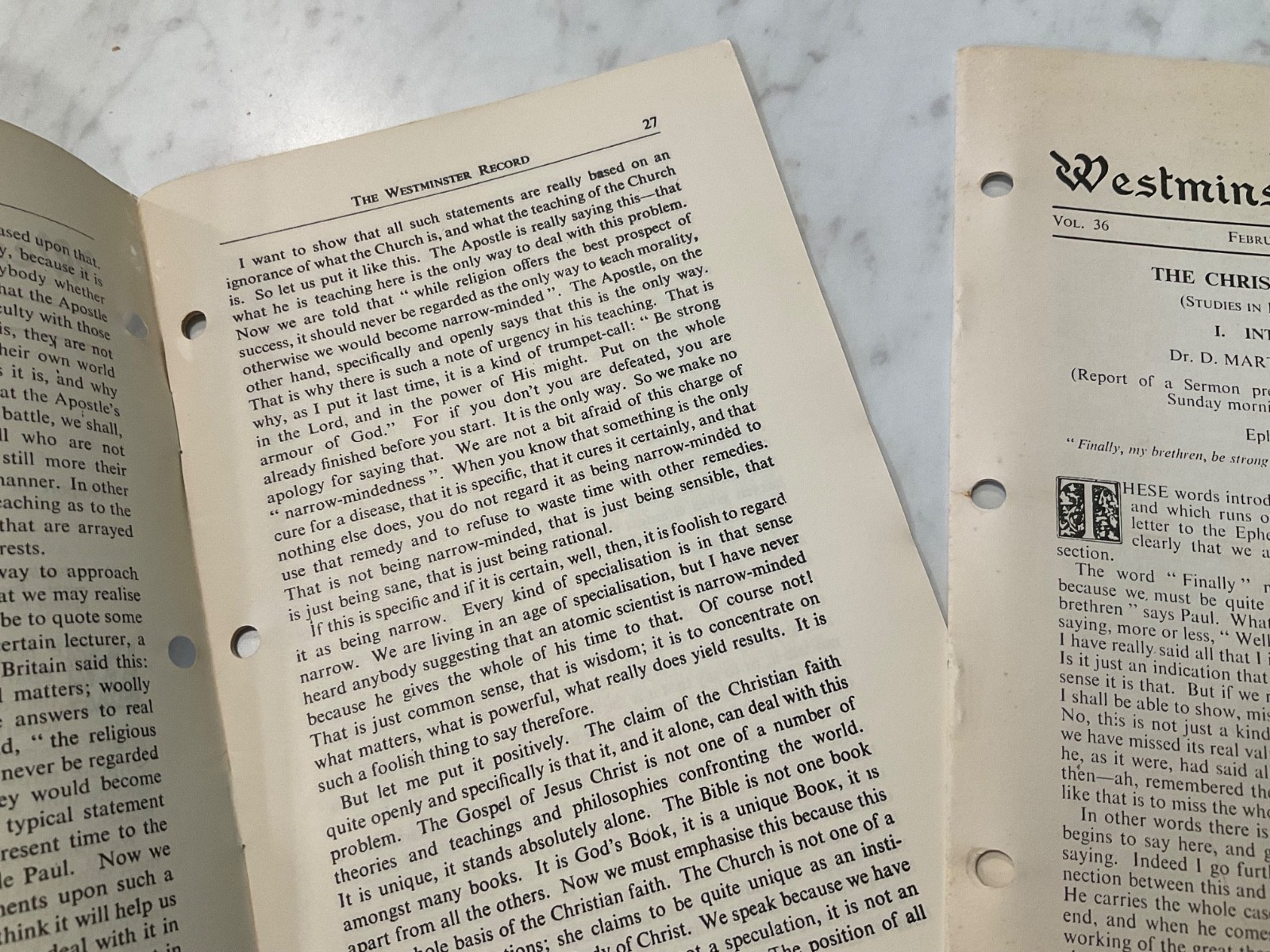 4 Westminster Record Ephesians Ch 6 Martyn Lloyd Jones 1962 The Enemy Described