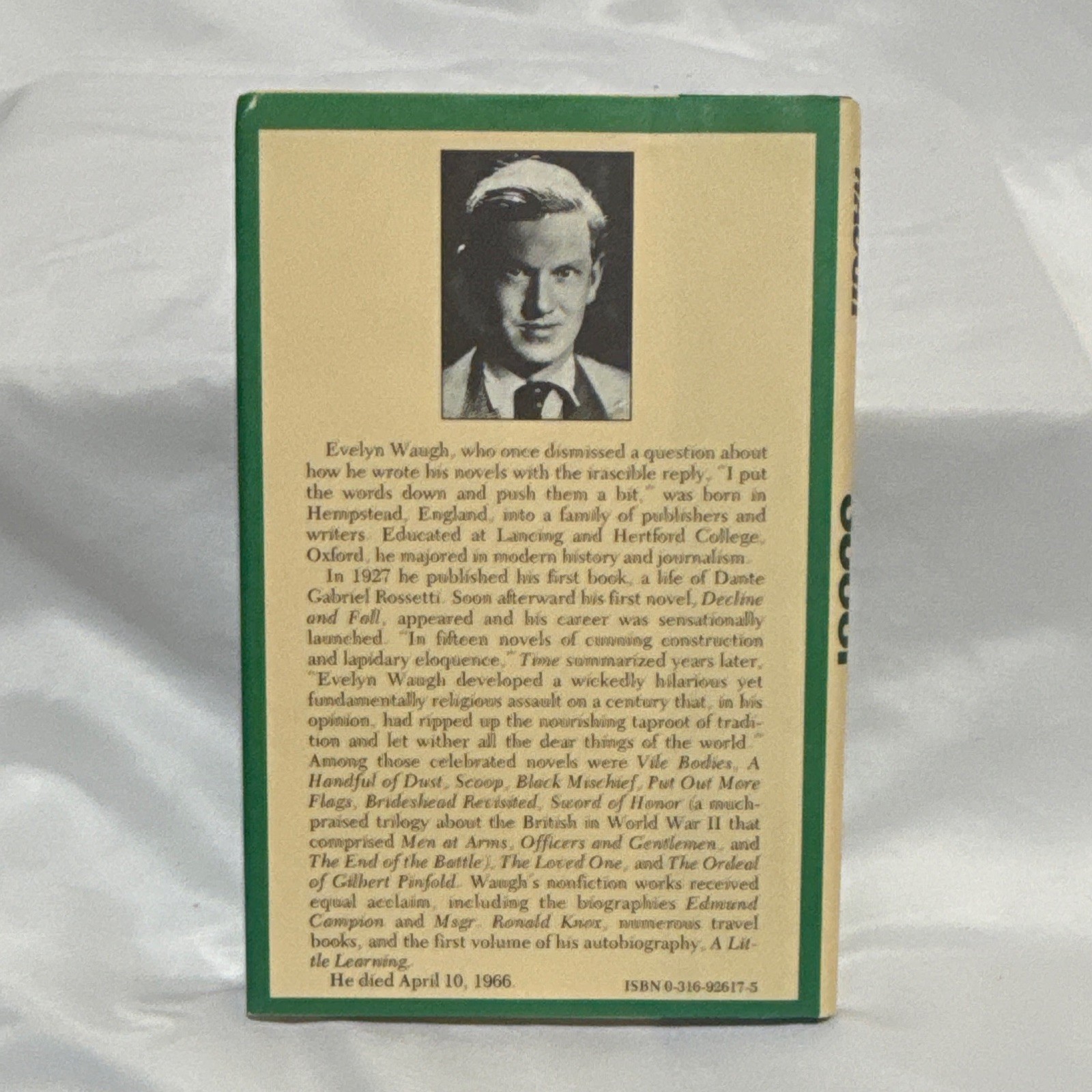Evelyn Waugh Scoop Paperback Novel, Little, Brown, English Fiction Journalism YA