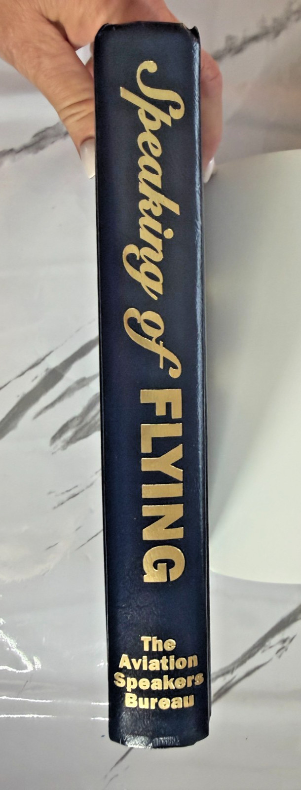 Speaking of Flying Signed Hardcover Aviation Stories Pilots WWII Vietnam History