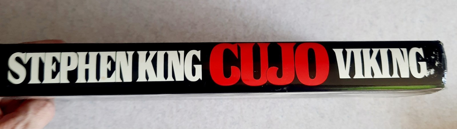 Stephen King CUJO 1981 Viking Press 1st Edition Hardcover Dust Jacket RARE