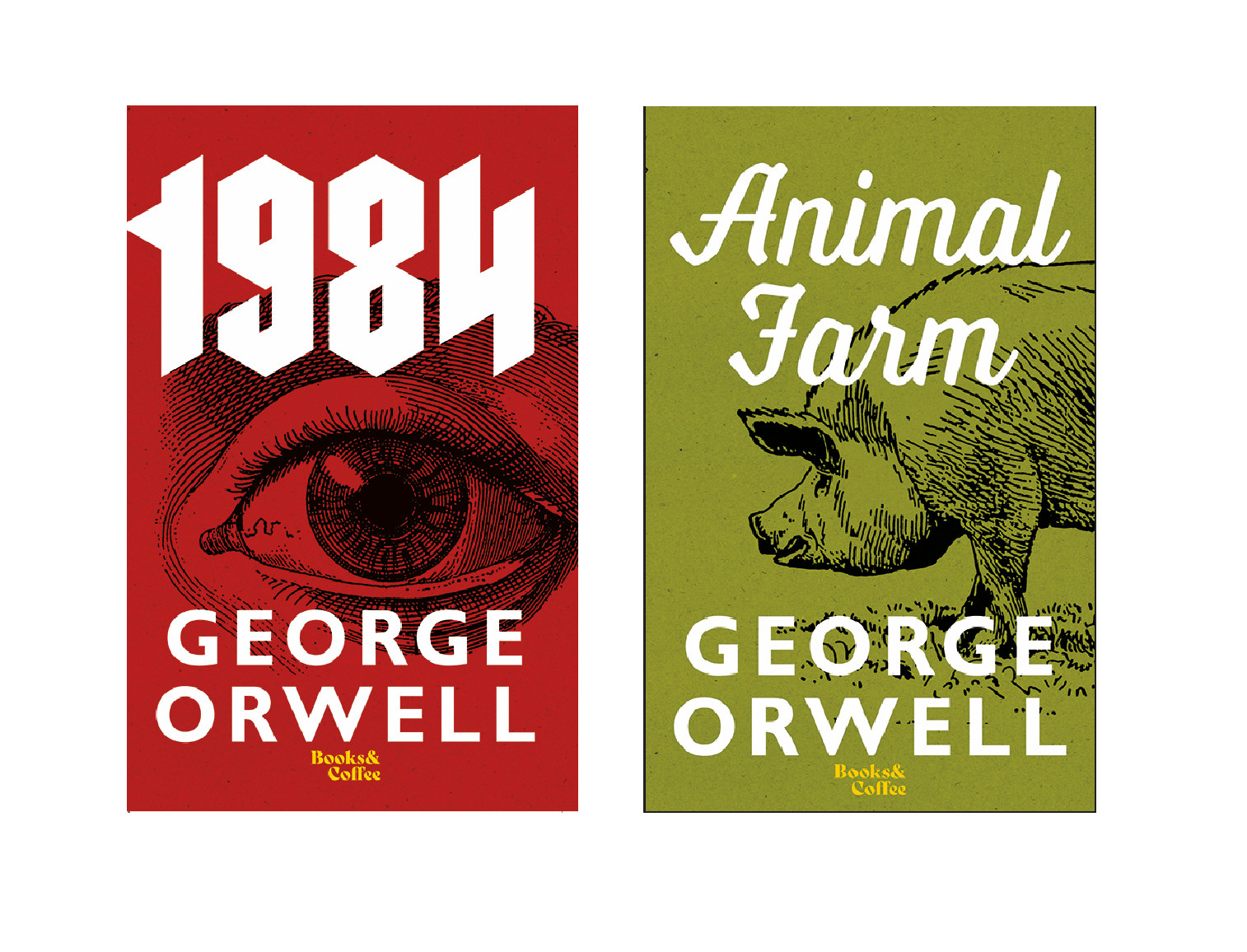 1984 Animal Farm – SET OF TWO BOOKS