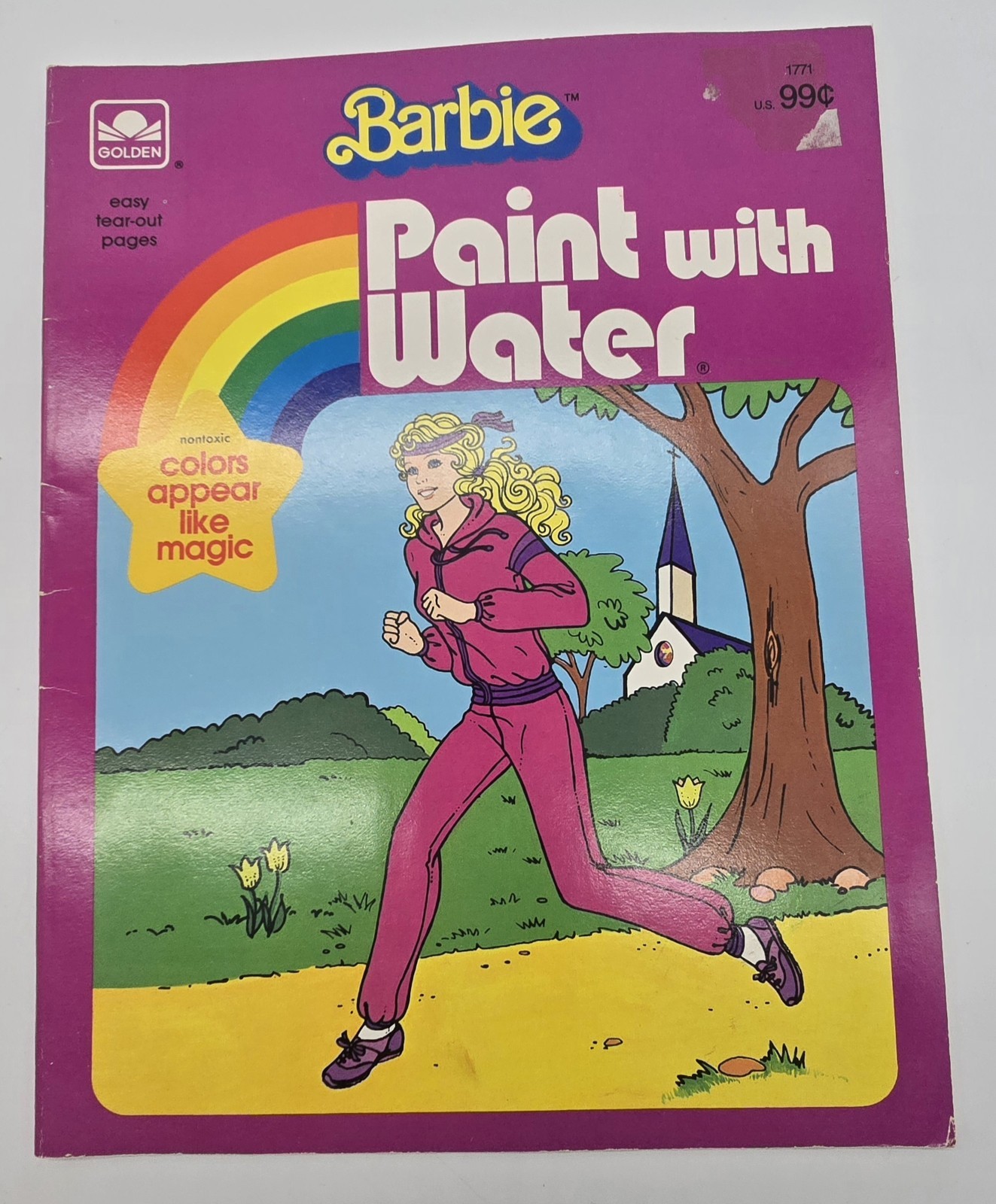 12 Vintage Barbie Coloring Paint Press Out Activity Books Lot Used Various Con.