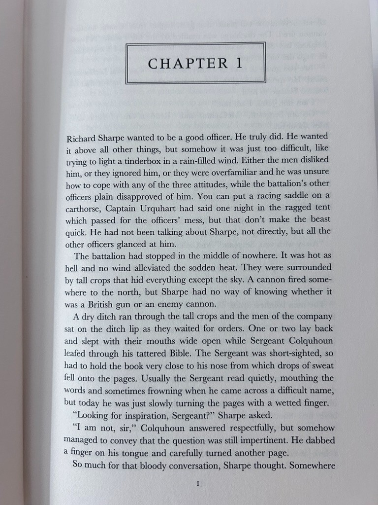 Bernard Cornwell,1356; Sharpe Series Books 3&11: Sharpe’s Fortress;Sharpe’s Fury
