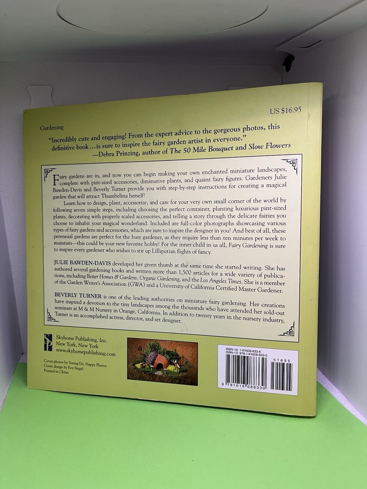 book fairy gardening creating your own magical miniature garden weighs 1 lb 8oz
