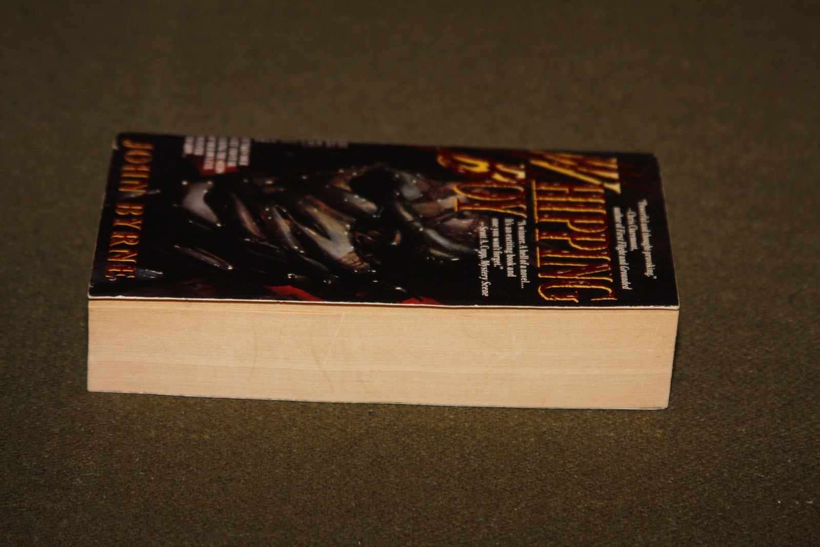 Whipping Boy by John Byrne 1992 PB 1st Print Dell Abyss Horror – Signed