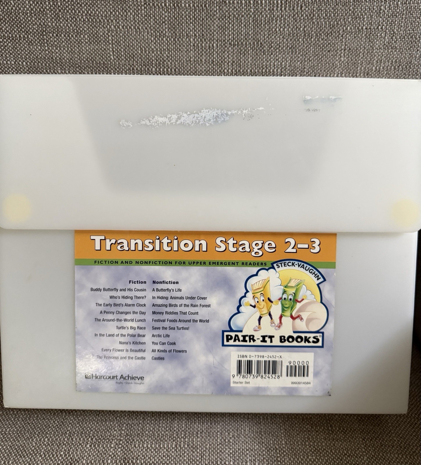 Steck Vaughn Transition Stage Classroom 2-3 Kit Teacher Guide 20 Books
