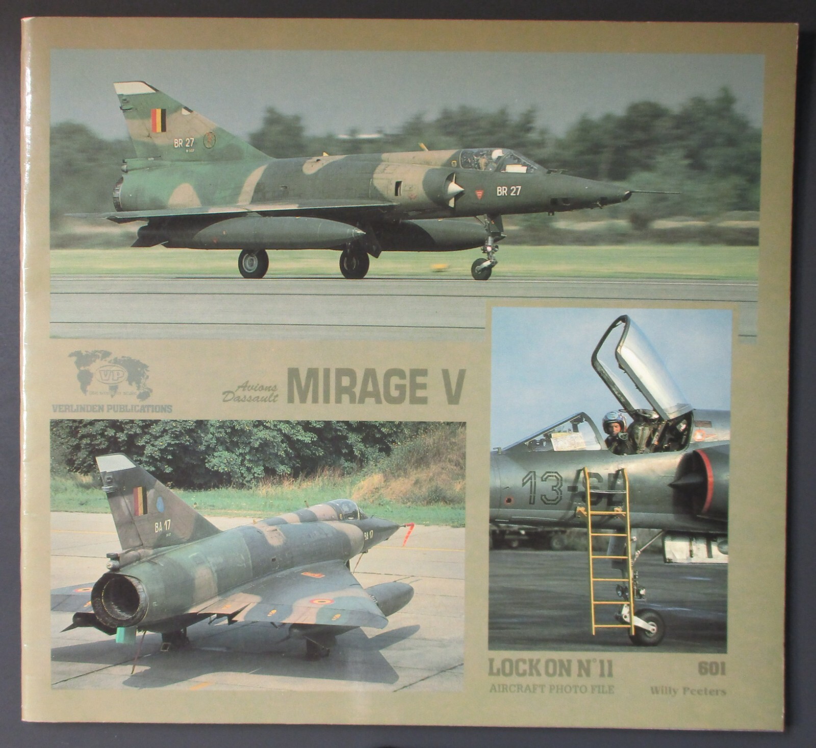 Verlinden Publications Lock on No. 11 Mirage V Aircraft Photo File – Pre Owned