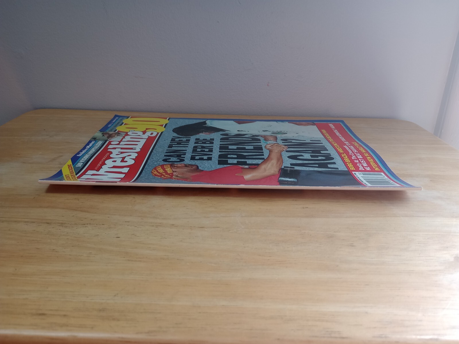 WRESTLING 90 MAGAZINE SUMMER 1990 HULK HOGAN HARLEY RACE DUSTY RHODES WWE WWF