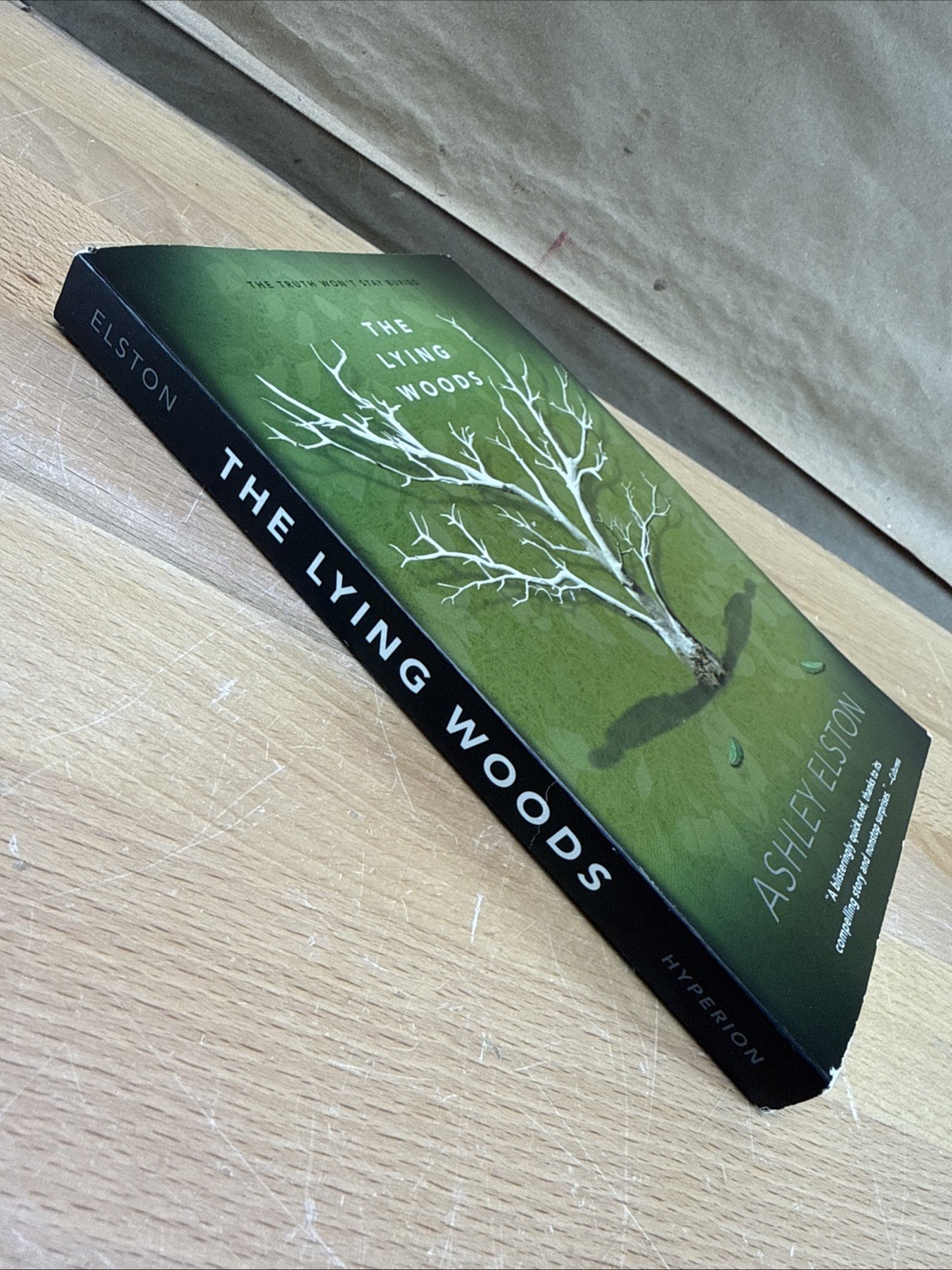 Lying Woods by Ashley Elston (2019, Trade Paperback)