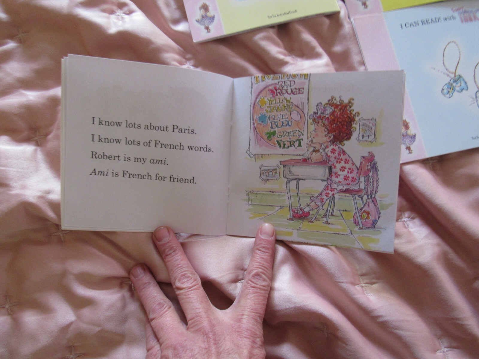 Lot 6 Fancy Nancy-I Can Read Phonics-2-3-4-59-11-Short A-E-I-O-Long I-U-2013