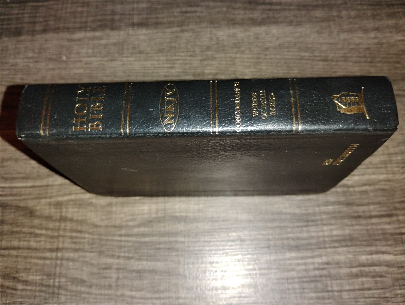 Pocket Size NKJV Bible New King James 1990 Thomas Nelson Compact Text Bonded Lth