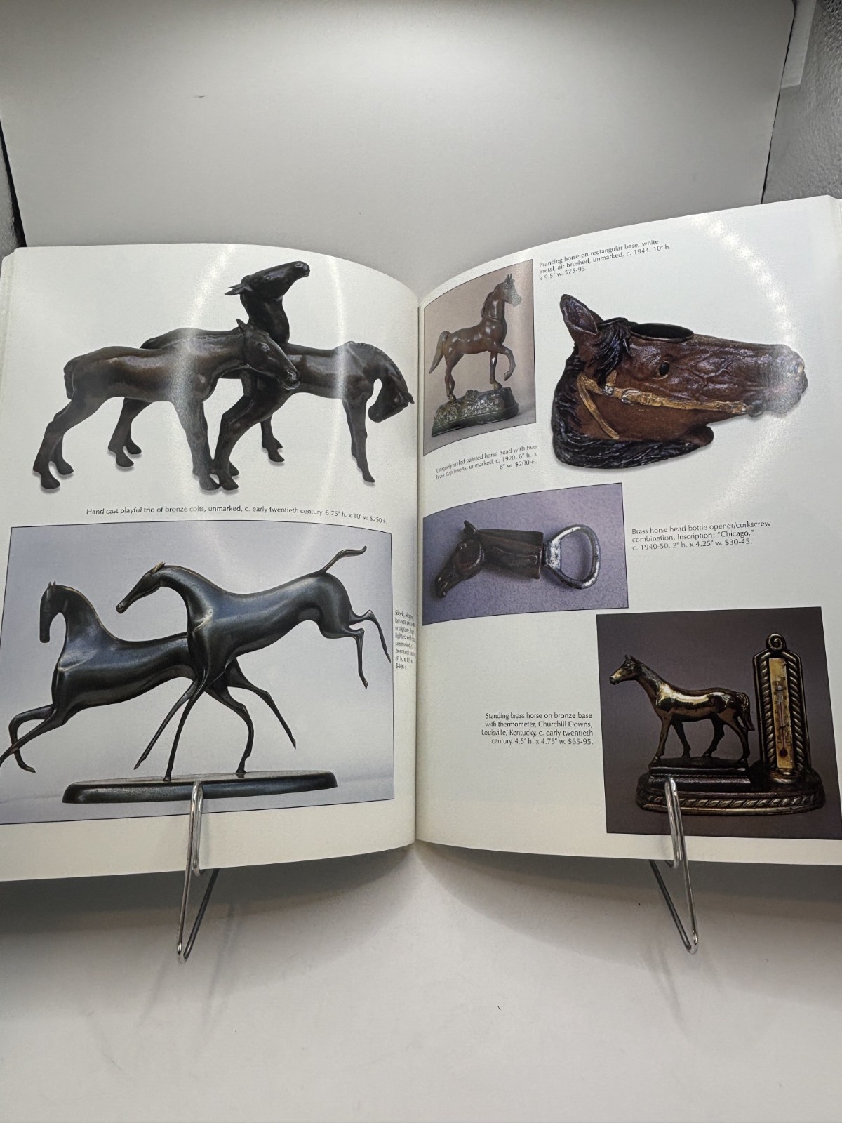Schiffer Horses Antiques & Collectibles Book Price Guide 8.5″ x 11″ 159 pages