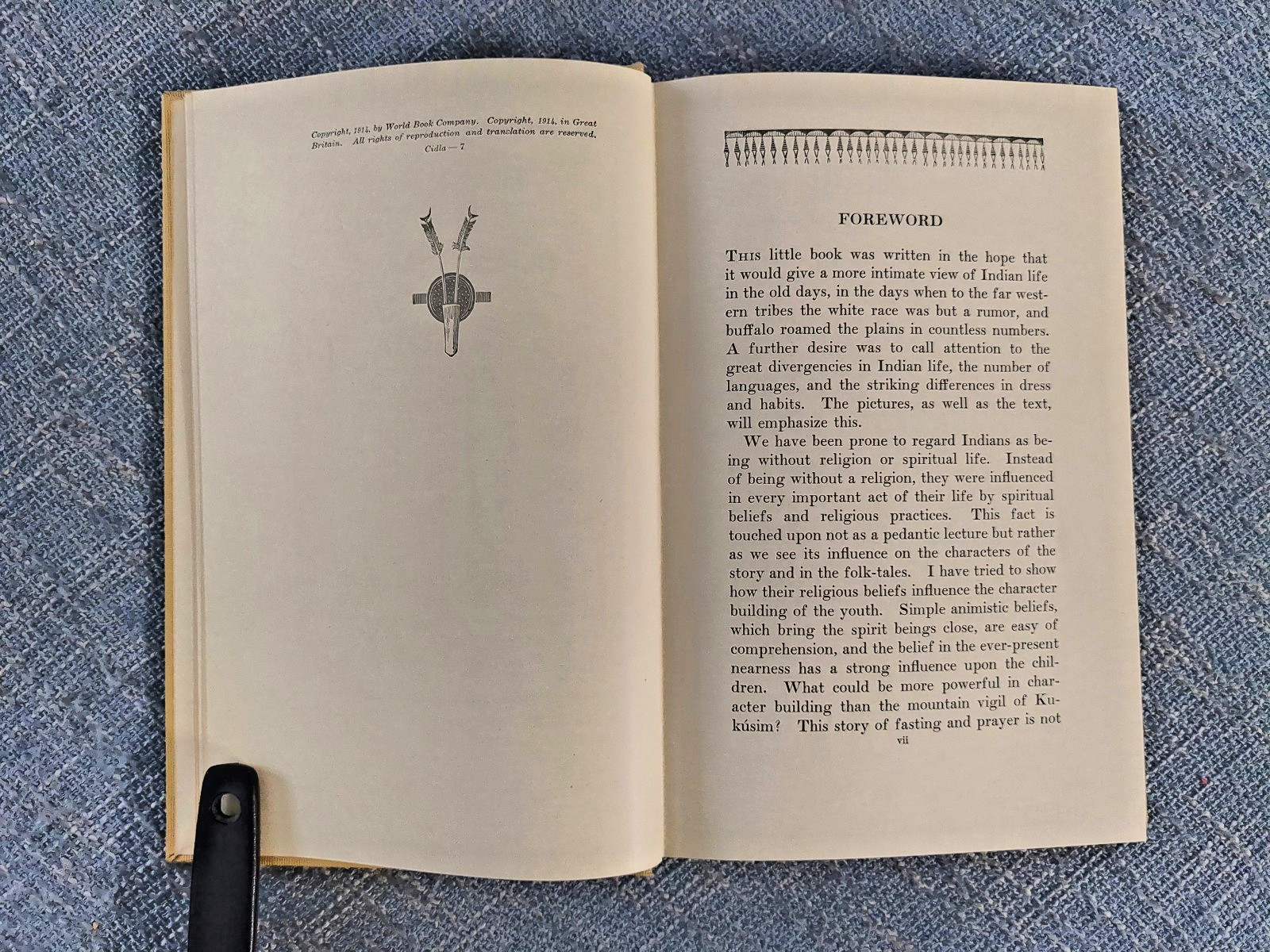 Indian Days Of The Long Ago by Edward S. Curtis (World Book Co 1932)