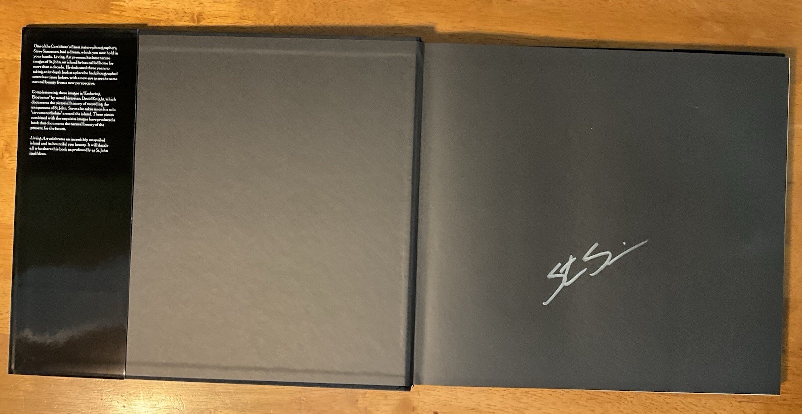 St. John U.S.V.I. Living Art Simonsen 2003 SIGNED Caribbean Photography 2nd Ed.